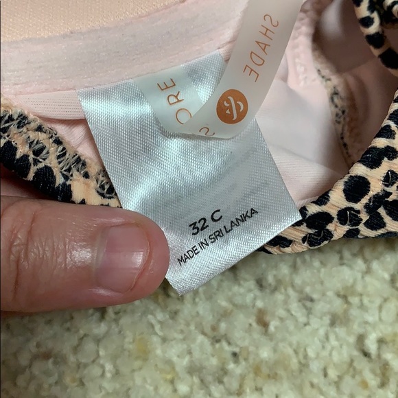 Animal Print Cut Out Ring Detail One Piece BQ8 - Picture 8 of 8